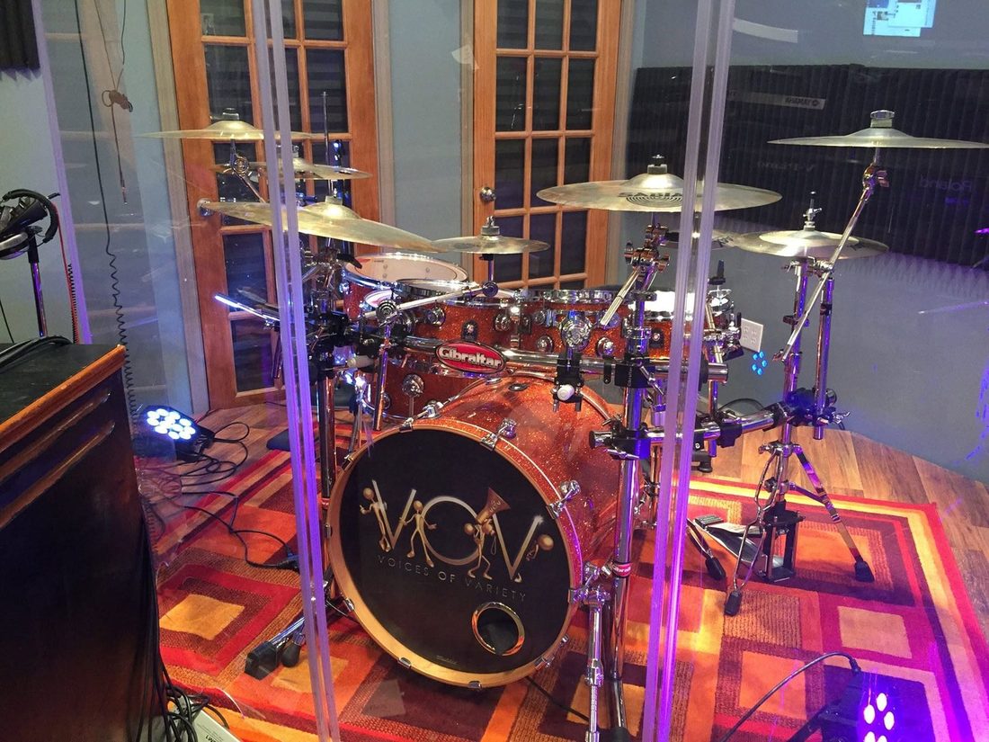 The V.O.V kit &mdash; ready for the downbeat