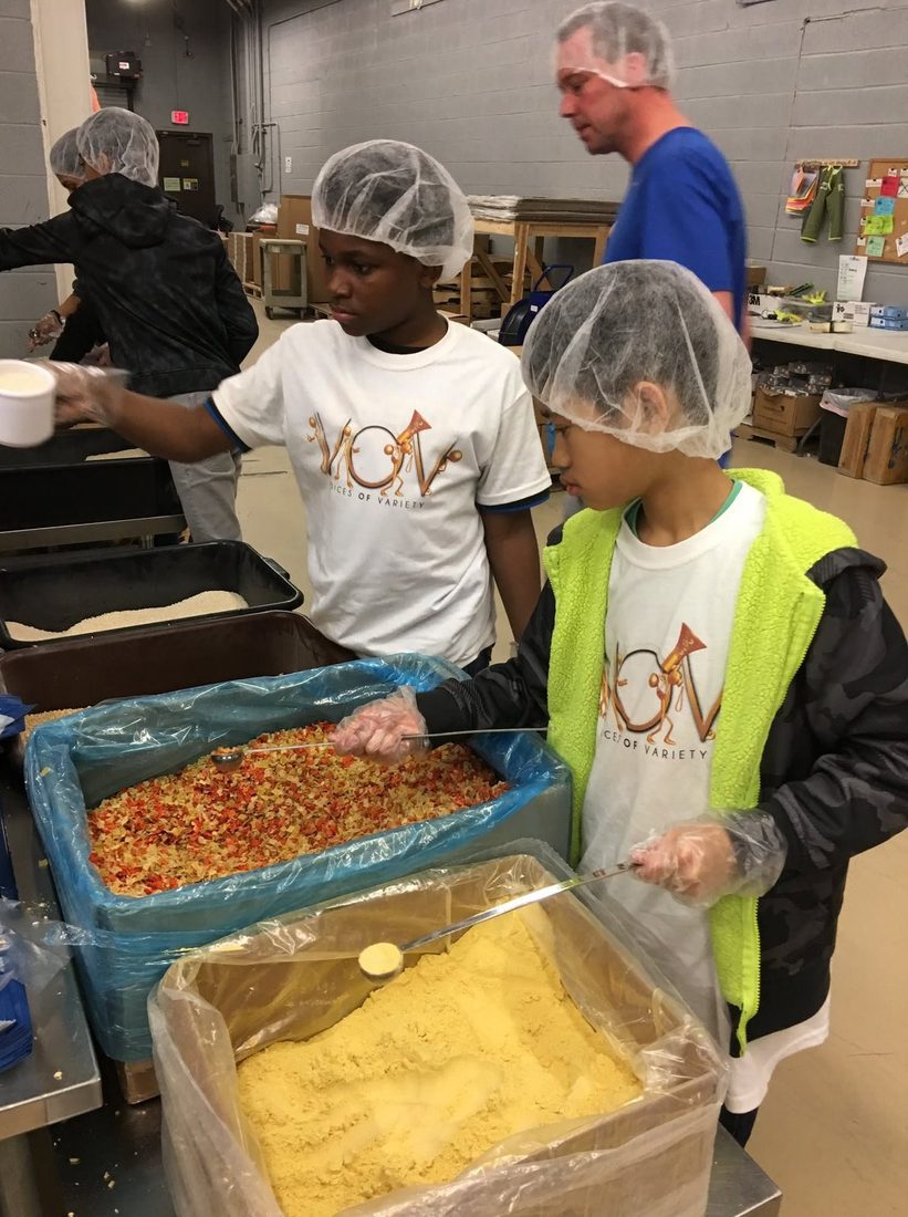 Packing meals - precision with purpose