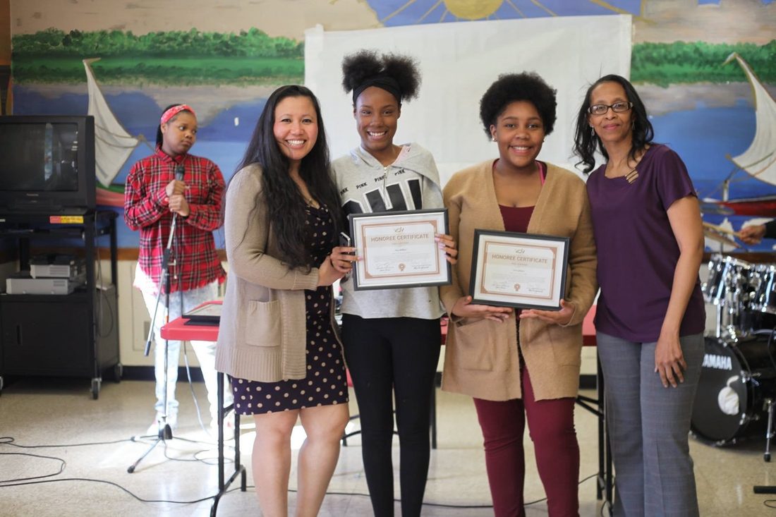 Honoree day - double certificates, double pride