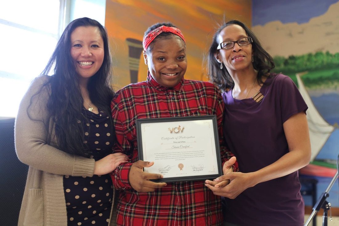 Shania's certificate - earned and celebrated