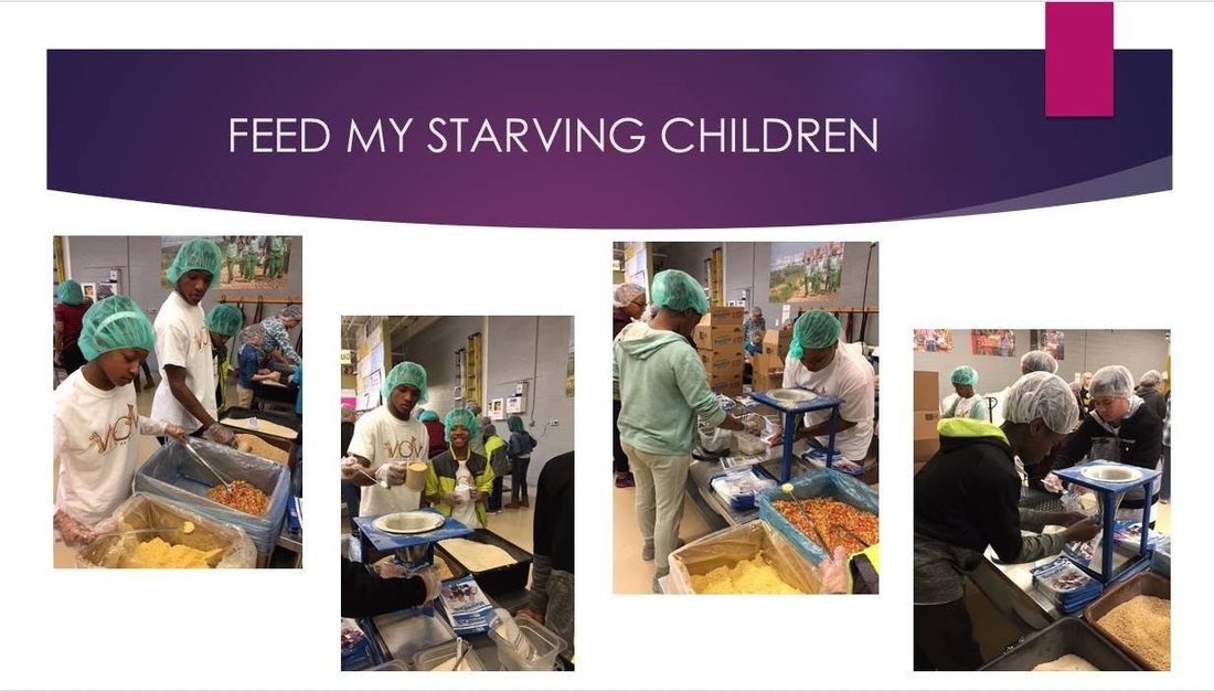 Feed My Starving Children - service in action