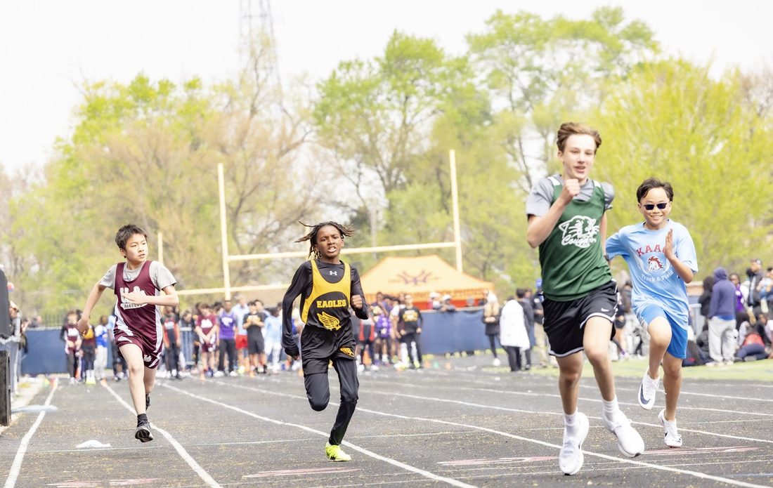 Kicking for the finish line